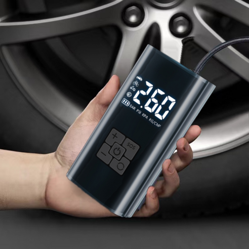 타이어 공기압, 이제 집에서 간편하게 관리하세요!