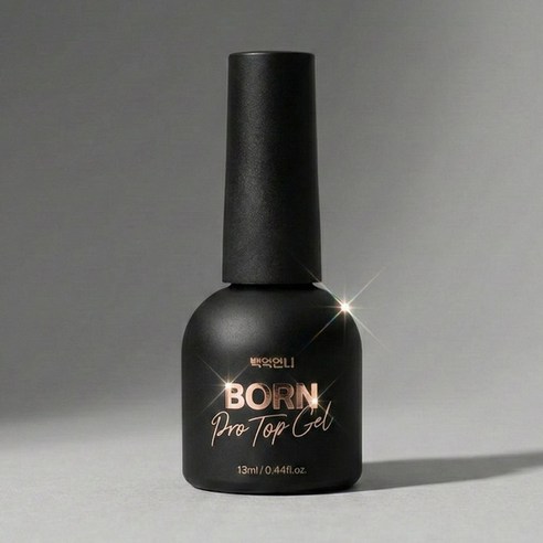 백억언니 본 프로 탑젤 논와이프 유리알 고광택, 1개, 13ml, 투명