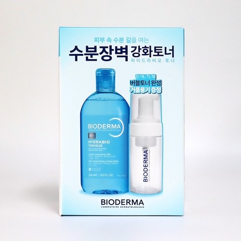 바이오더마 하이드라비오 토너 + 펌프용기, 500ml, 1개