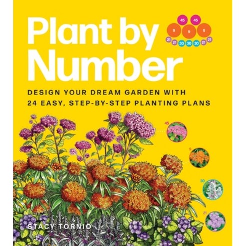 (영문도서)Plant by Number: Design Your Dream Garden with 24 Easy Step-By-Step Planting Plans Paperback, Timber Press (OR), English, 9781643265100