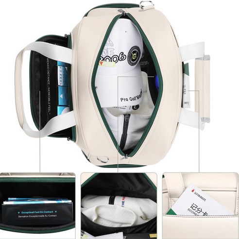 이층 골프 보스턴백 하나로 짐은 가볍게, 라운딩은 즐겁게!