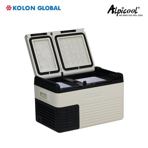 코오롱 공식판매 알피쿨 25L 33L 코오롱 정품 차량용냉장고 캠핑냉장고 L35 L45 차량용 냉동고 이동식 차박 이미지 2