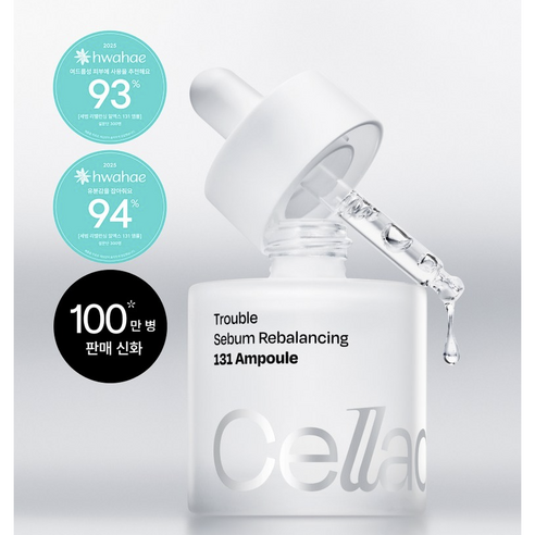 셀라딕스 트러블 세범 리밸런싱 피지 모공 관리 131 앰플 + 샘플 세트 솔직 후기 | 실사용자 리뷰 분석 썸네일