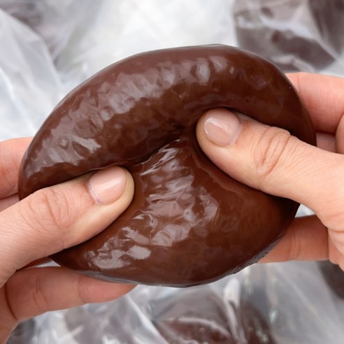 말랑코코 크런치 슬랑이 초코파이 말랑이 SNS 핫템 스트레스 해소, 1개, 75g, 혼합