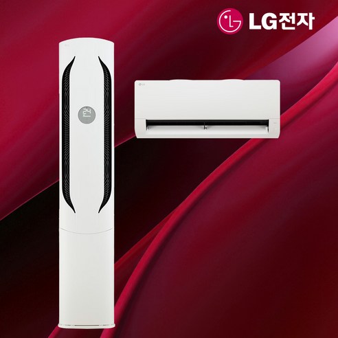 LG 위너 2in1 멀티 스탠드 에어컨 18평 18+6평 거실용 실외기포함 빠른설치, 일반배관형, LG 멀티 에어컨 (18+6평)