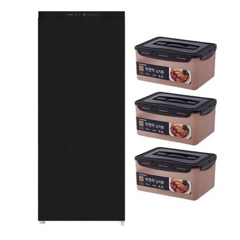 캐리어 모드비 미니 김치에디션 122L 스탠드형 1도어 냉장고 + 락앤락... 개봉기 | 실사용 후기 - 상품 이미지 1