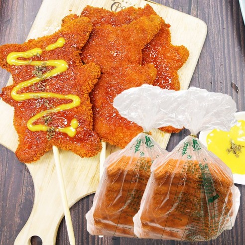 1+1치킨꼬지 문방구 돈까스 (100gx10개입)1kg, 1kg, 2개