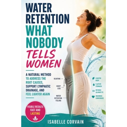 (영문도서)Water Retention - What Nobody Tells Women: A Natural Method to Address the Root... Paperback, Independently Published, English, 9798195795955