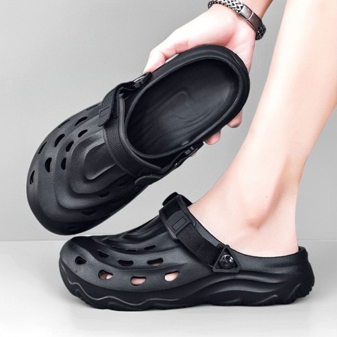Modern Fashion 남녀공용 발편한 스트랩 샌들 다용도 펀칭 슬리퍼 G18