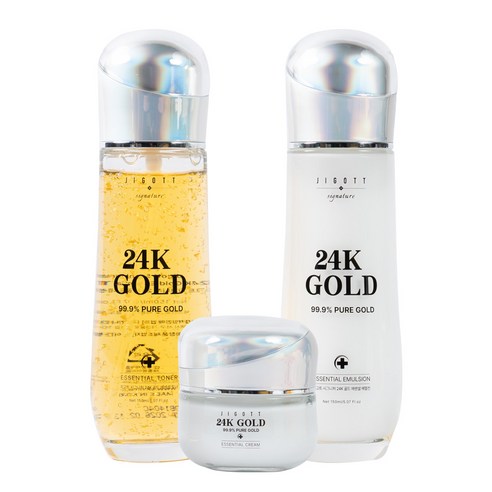지고트 시그니처 24K 골드 에센셜 스킨케어 3종 세트 솔직 후기 | 피부 타입별 분석 썸네일