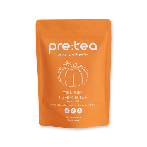 프리티 호박수 티백, 1.5g, 20개입, 1개