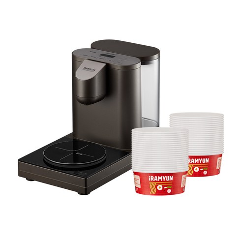 로이첸 가정용 라면조리기 아이라면+전용용기40개세트 한강라면기계