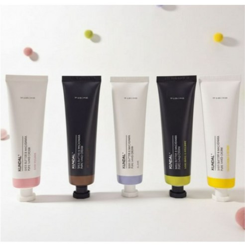 쿤달 시어버터 앤 마카다미아 퓨어 핸드크림 5종 세트 50ml x 5입