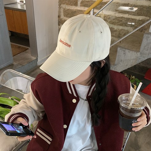 수지나 데일리 코튼 볼캡 2종세트 이미지 4