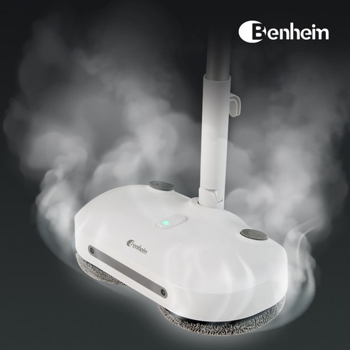 벤하임 회전 스팀 물걸레 청소기 BSSC-900 강력살균 듀얼회전 스팀청소기