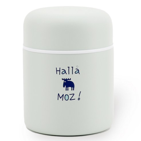 MOZ 스웨덴 316 스텐 미니 푸드자 보온 도시락 이유식 죽통 어린이 보온도시락, 1개, 300ml, 베이비민트 1개, 300ml, 베이비민트
