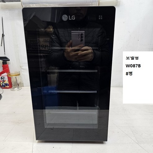 (중고) LG와인셀러냉장고 W087B W087R 8병 JU0417LGWS, 01.W087B