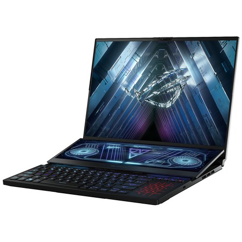 아수스 제피러스 듀오 16인치 라이젠 RTX 탑재 게이밍 노트북, ROG Zephyrus Duo 16 GX650RS A급, WIN11 Pro, 64GB, 2TB, 블랙