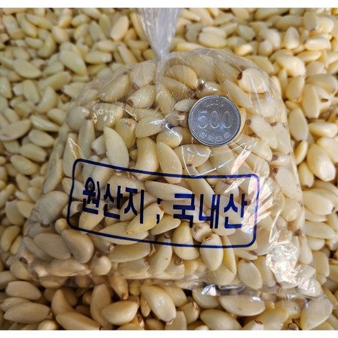 국내산 창녕 깐마늘 소 사이즈, 1kg, 3개