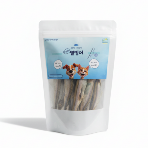 헬시하이펫 고양이 강아지 동결건조 간식 열빙어, 1개, 40g, 칼슘