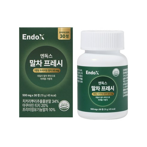 엔독스 말차 프레시, 1개, 30정