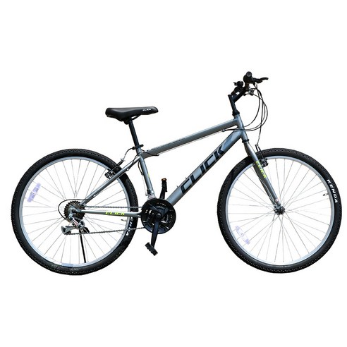 26인치 MTB 자전거 21단 클릭 보스톤26, 그레이/미조립, 1개, 170cm