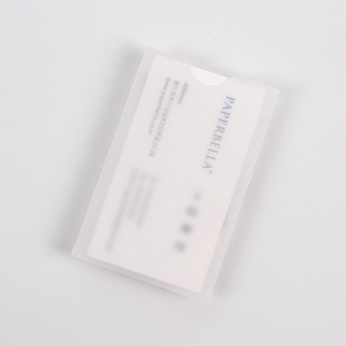 국내생산 뚜껑없는 슬리브 반투명 트레싱지 봉투, 50매