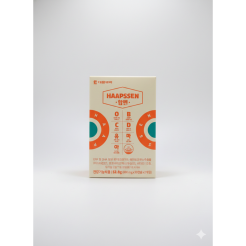 [국내최초 7 IN 1 건기식] 대웅제약 합쎈 오-비-씨-디-유-마-아, 60정, 1개