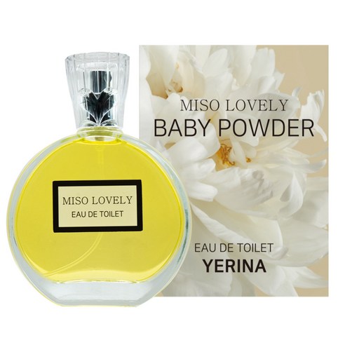 예리나 미소오데토일렛 베이비파우더, 1개, 100ml