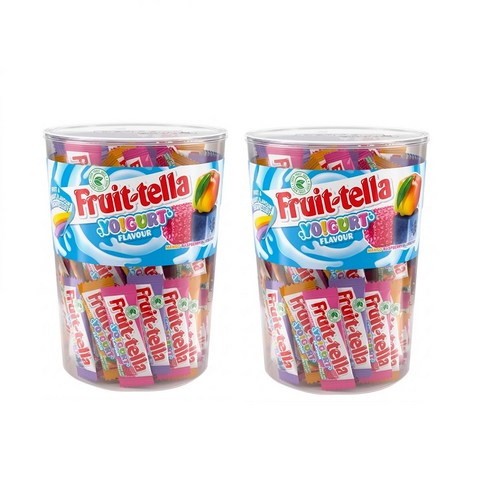 후르트텔라 요구르트향 츄잉캔디, 590g, 2개