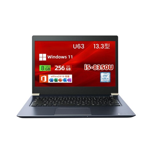Dyna Book U63 FHD Core i5-8350U 11&Office 2015 8GBSSD 256GB) [정비 완료] 노트북 시리즈