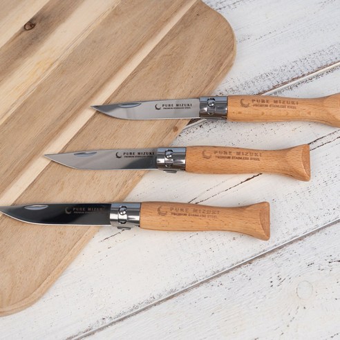 작지만 든든한 당신의 캠핑 동반자, 퓨어미즈키 폴딩 나이프