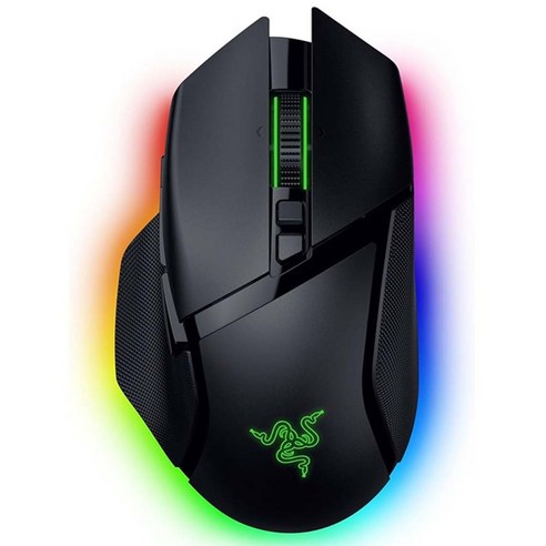 레이저코리아 바실리스크 V3 Pro 35K 무선 게이밍 마우스, 블랙, Basilisk V3 Pro 35K