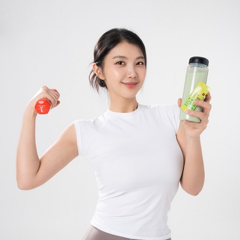 메디슨벨 마시는샐러드 후기 분석 - 제품 박스 뒷면 정보