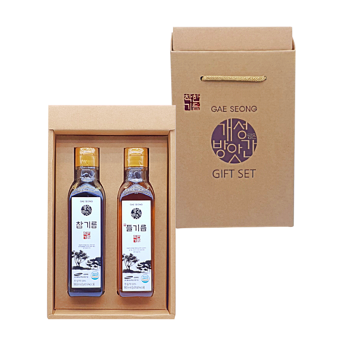 오늘도 주방에서 한숨 쉬고 계신가요 명절참기름선물세트2입