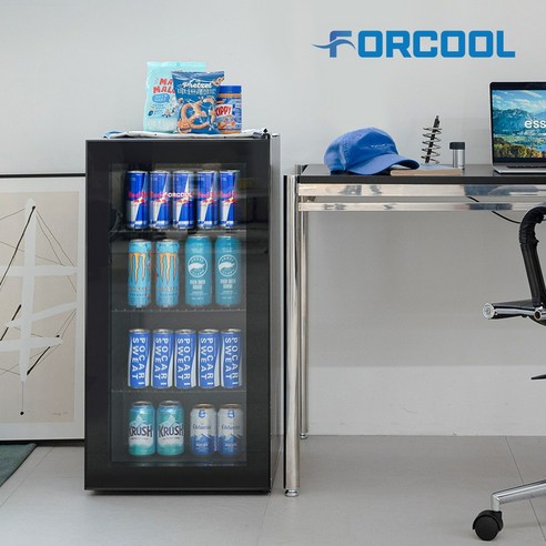 포쿨 미니 쇼케이스 냉장고 KVC-90 90L 개봉기 | 실사용 후기 썸네일