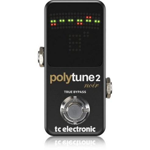electronic POLYTUNE 2 NOIR [전현 동시 튜닝 가능컴팩트 사이즈]tc 폴리포닉 튜너 - 튜너기