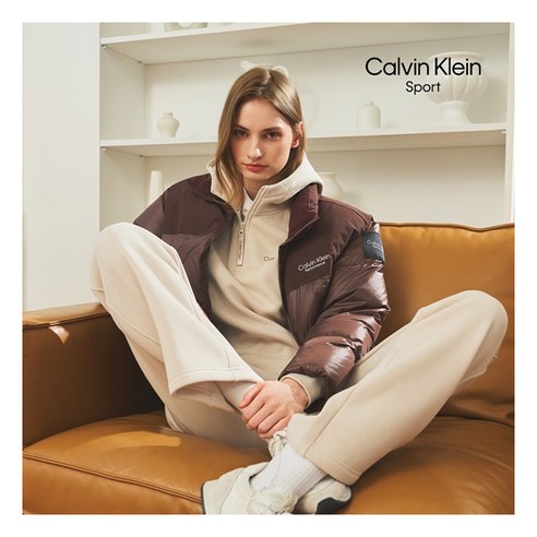 캘빈클라인 스포츠 25FW 여성 스웻 셋업, 당신의 일상을 스타일리시하게!