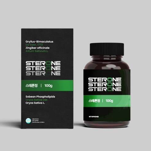 스테론정 천연 남성영양제 테스토스테론, 1개, 100g