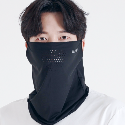 르포스 자외선차단 쿨 스포츠 골프 마스크 1+1 이미지 3