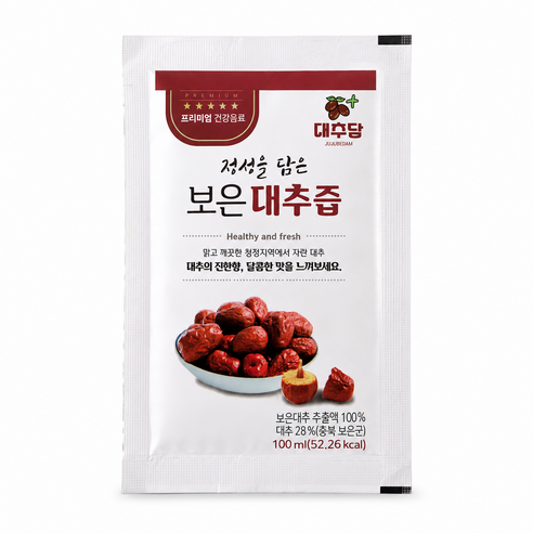 보은대추100% 대추즙 대추차 대추진액 기타건강즙 100ml, 30개 실사용 후기 | 효과 있을까? - 상품 이미지 3