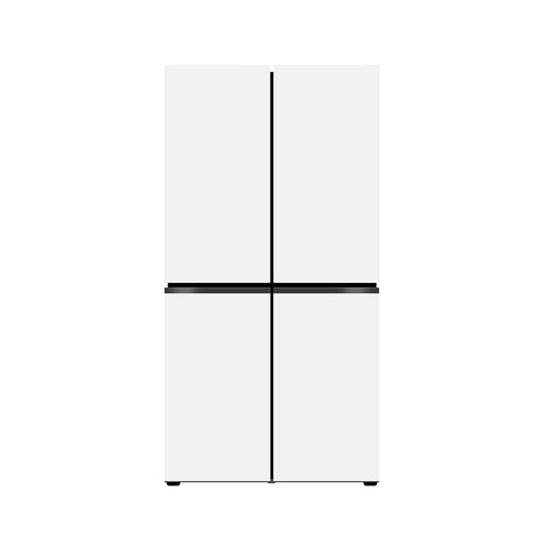 LG 디오스 AI 오브제컬렉션 STEM 베이직 냉장고 (더블매직스페이스) M876MQQ282S 854L
