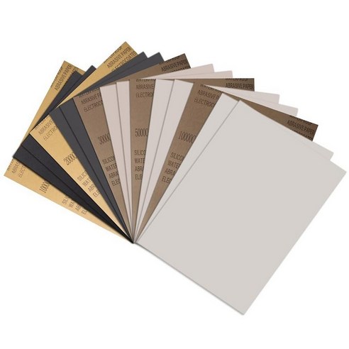 48PCS Sand Paper Variety Pack Sandpaper 12 Grits Assorted for Wood ...