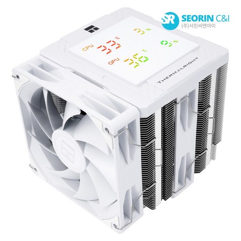 써멀라이트 Thermalright Peerless Assassin 120 Digital 서린 (화이트), 1개