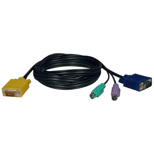 Tripp Lite P774-006 KVM PS/2 케이블 키트 B020/B022 시리즈 스위치용 - 1.8m(6피트 ...