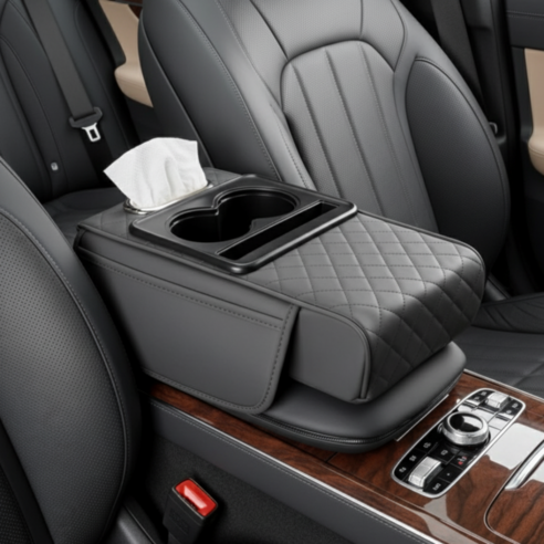 헤인느 차량용 콘솔 쿠션 자동차 팔걸이 쿠션 실사용 후기 | 효과 있을까? - 상품 이미지 1