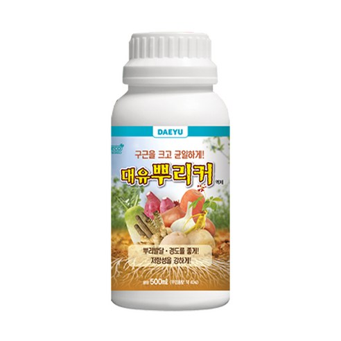 대유 뿌리커 500ml 발근제 구근비대 뿌리발달 생육촉진, 1개