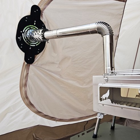 텐트와 화목난로의 안전한 공존을 위한 선택, 아웃도어웍스 텐트홀잭!