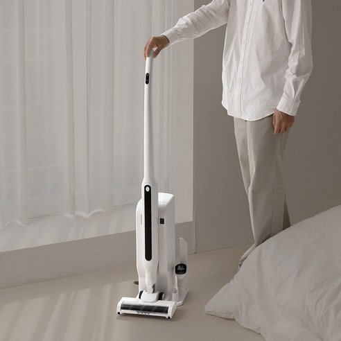 [신상품] 클래파 초경량 자동먼지비움 BLDC 무선 청소기 후기 분석 - 필터 시스템