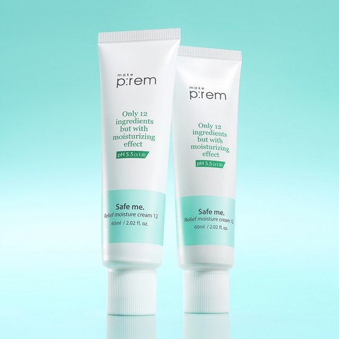 메이크프렘 세이프 미 릴리프 모이스처 크림 60ml + 60ml 세트 솔직 후기 | 실사용자 리뷰 분석 - 상품 이미지 1